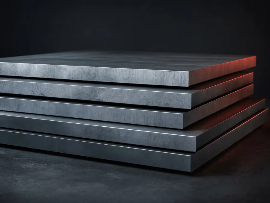 Plate steel